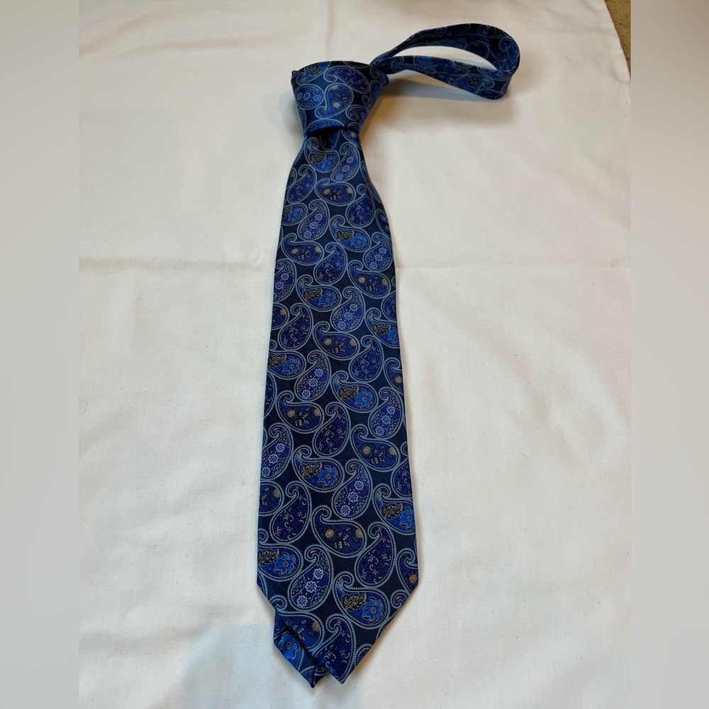 Ermenegildo Zegna Blue Tie